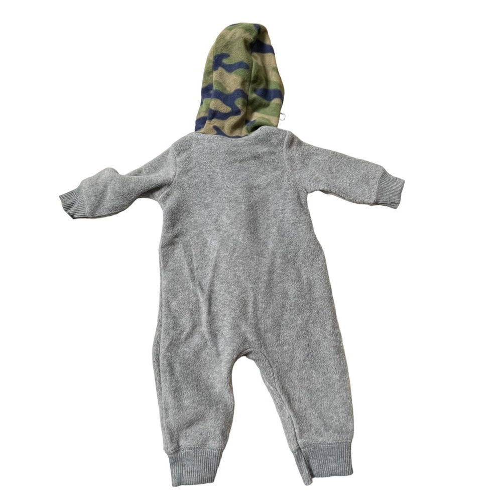 Carter’s baby boy hooded jumpsuit size 3M - Picture 12 of 13